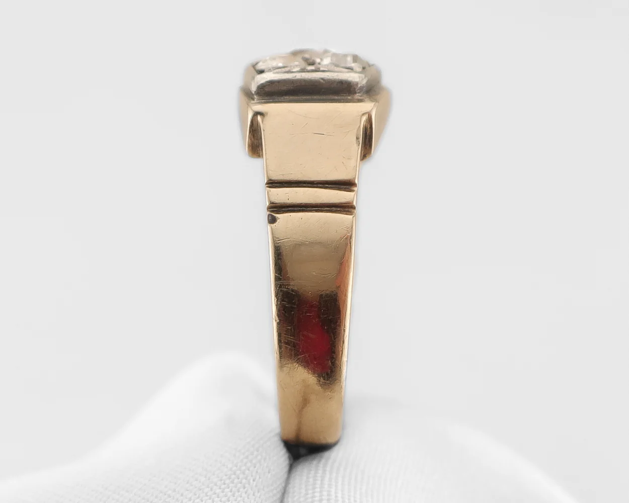 Art Deco 5-Stone Diamond Band - Image 3