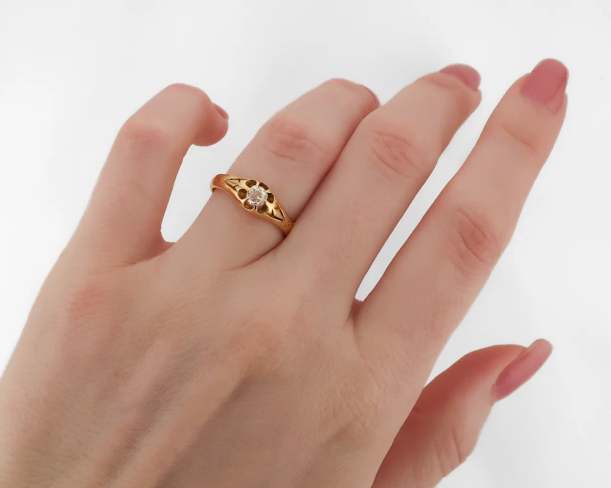 Dated 1811 Diamond Solitaire Ring - Image 4