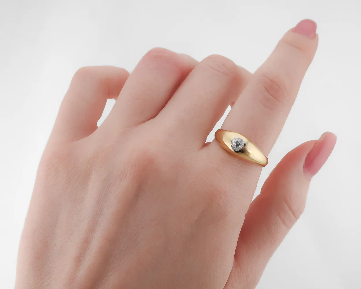 Dated 1927 Art Deco Diamond Ring - Image 4