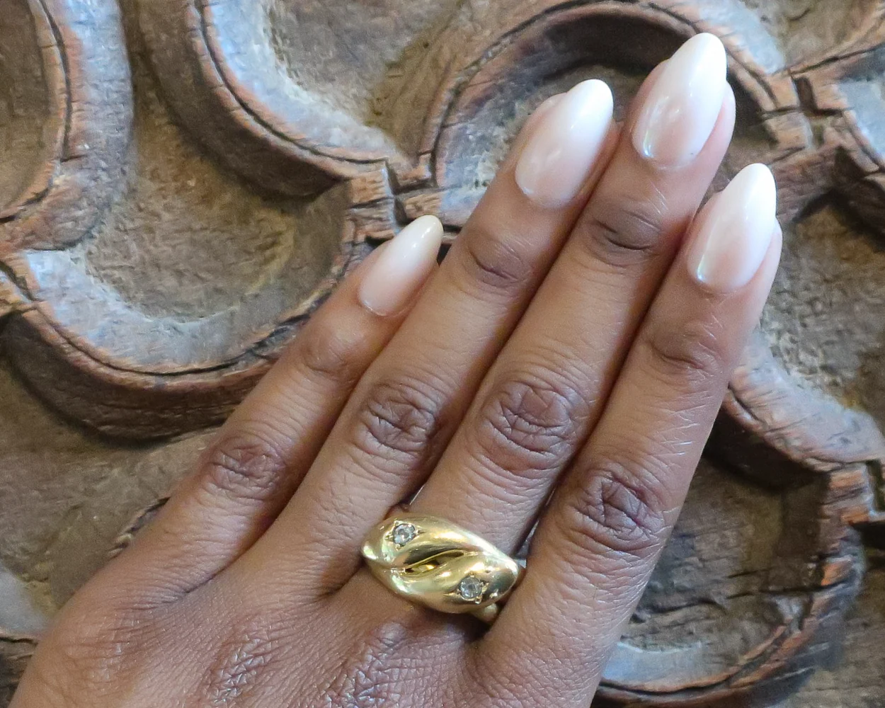 Edwardian Diamond Snake Ring - Image 4