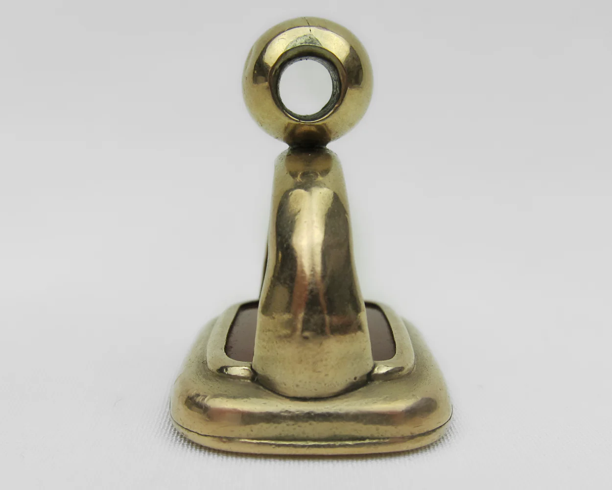 Georgian 9KT Carnelian Fob - Image 3