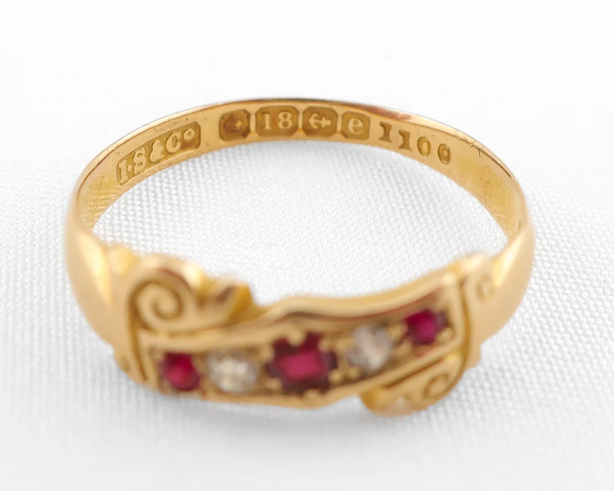 Late-Victorian Ruby & Diamond Ring - Image 2