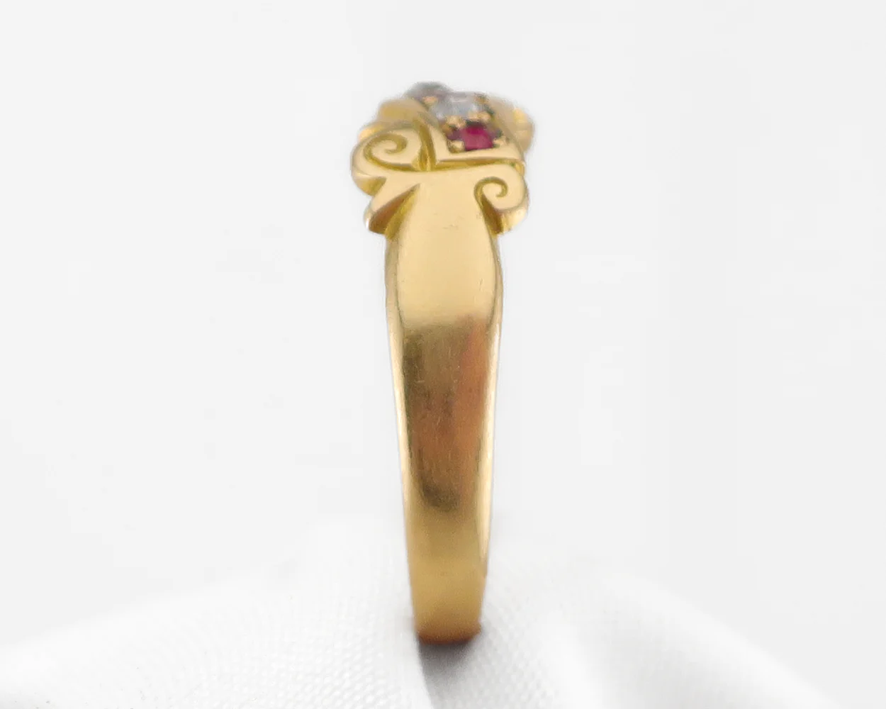 Late-Victorian Ruby & Diamond Ring - Image 3