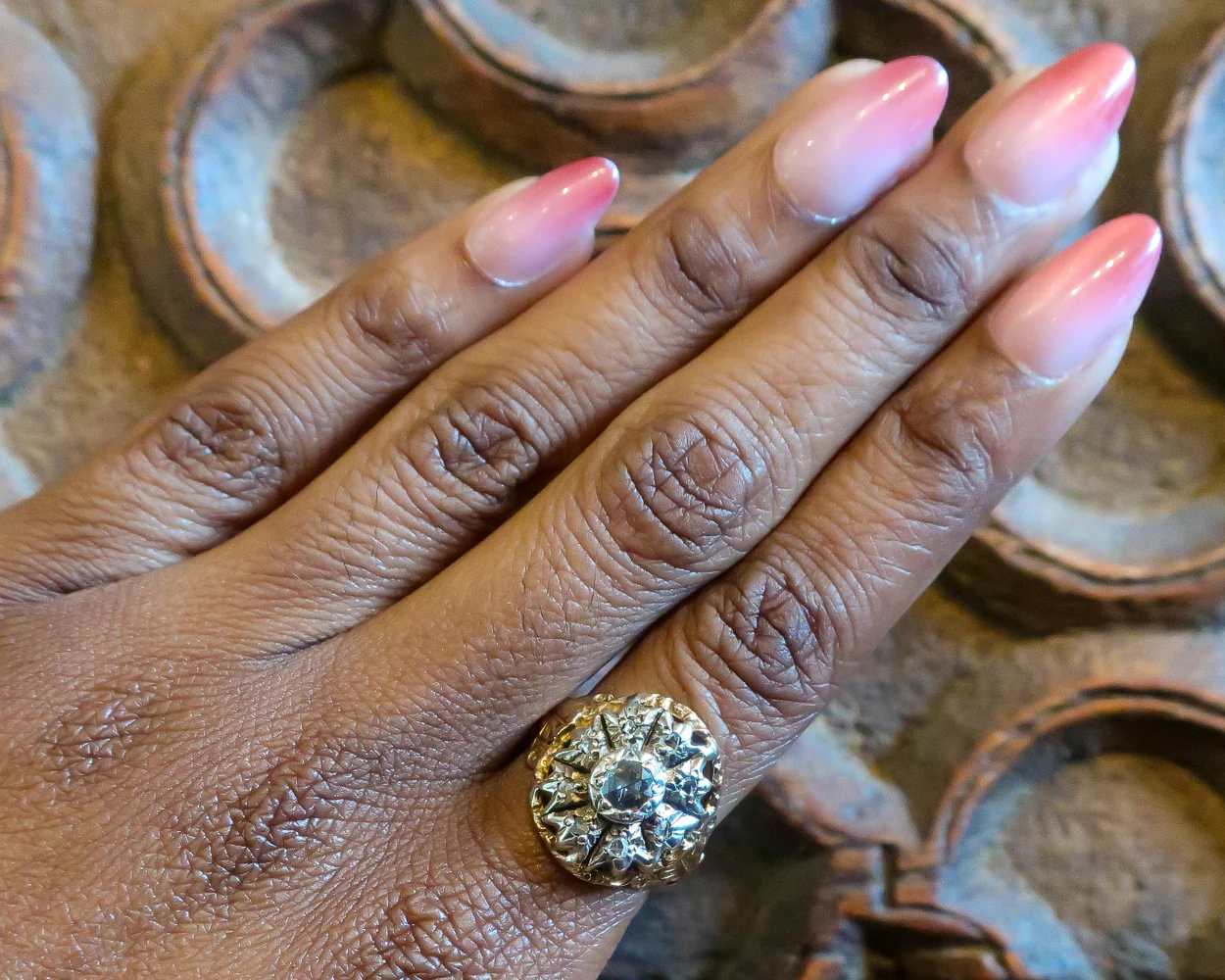 Victorian Rose-Cut Diamond Ring - Image 6
